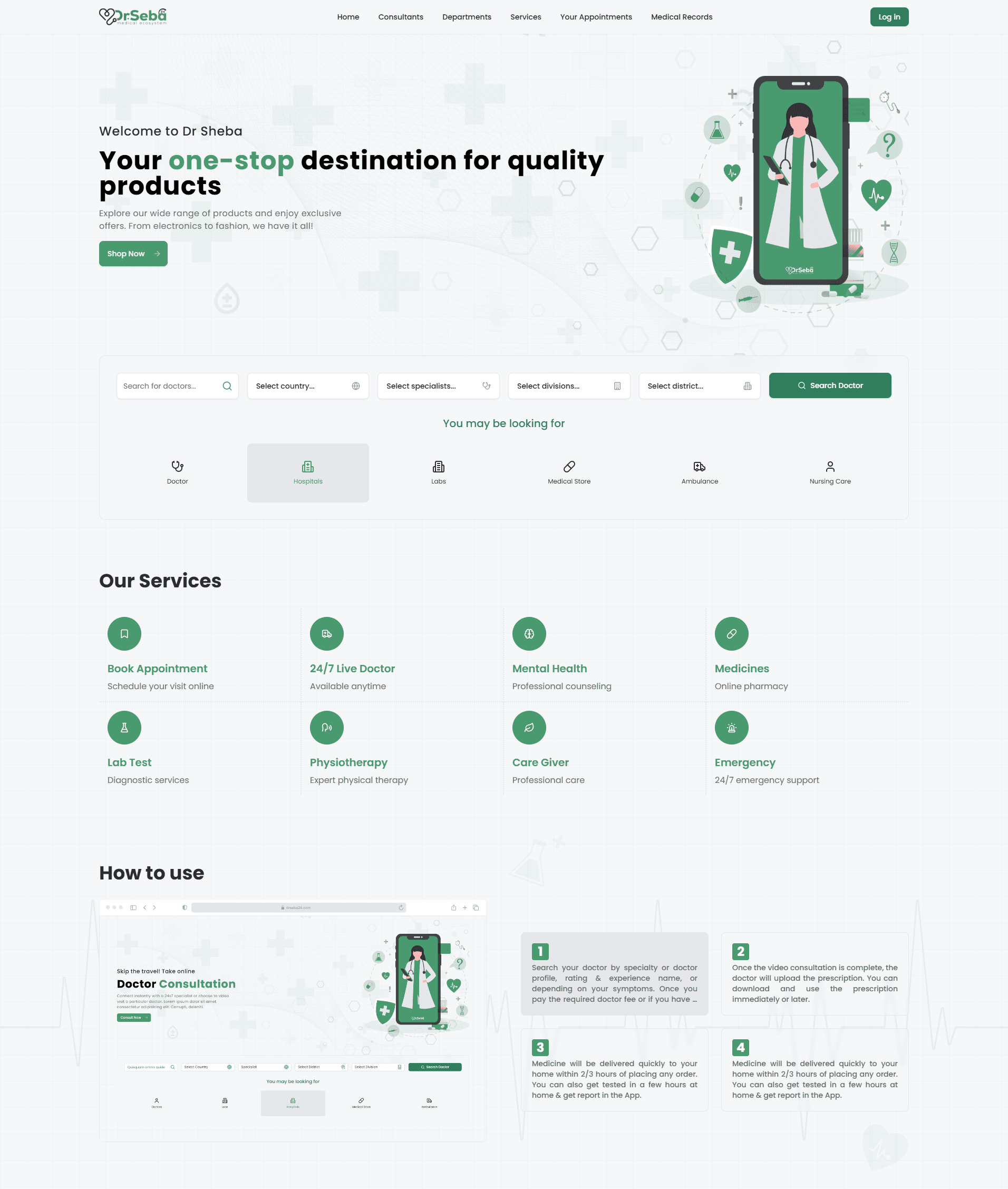 DrSeba24 - Telemedicine Services